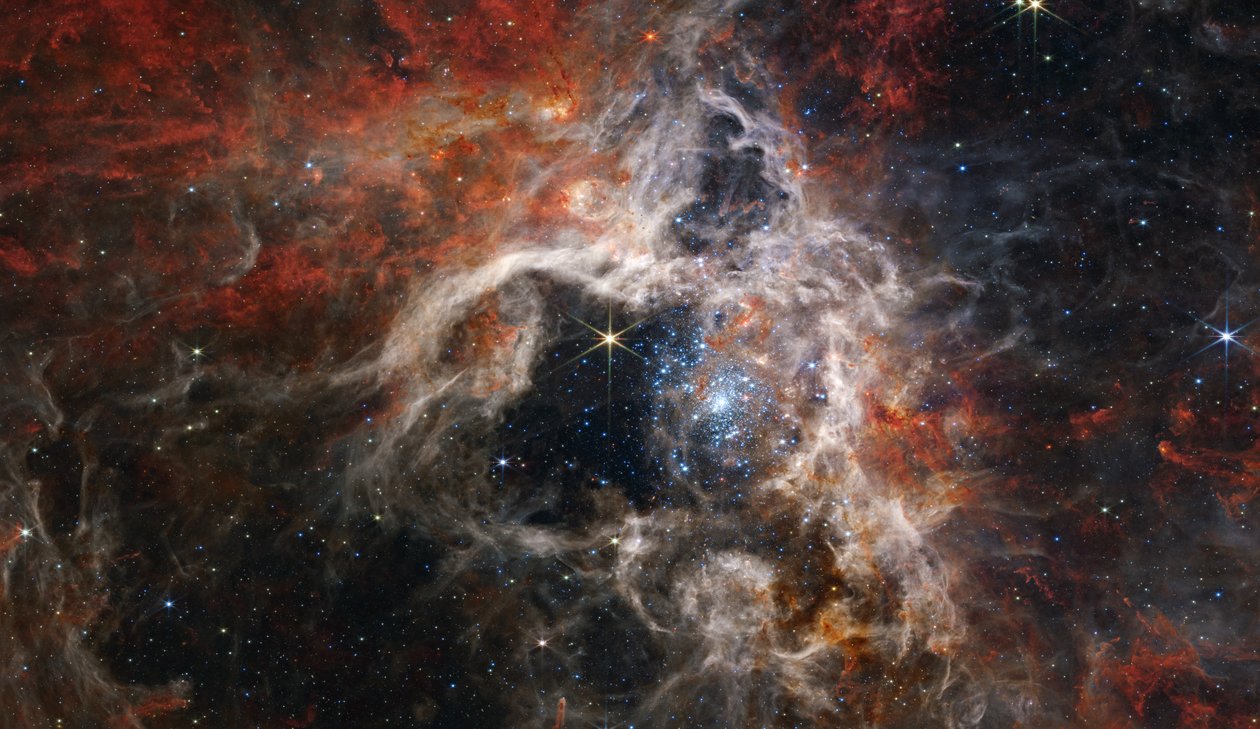 Une Tarentule Cosmique - James Webb Space Telescope (NASA)