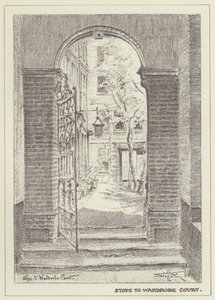 Marches vers Wardrobe Court