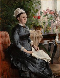 Portrait de Mme Anna Sinebrychoff