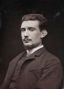 Album Artistique et Biographique, 6ème année, Salon 1885; portrait du peintre Henri Laurent Desrousseaux (1862-1906)