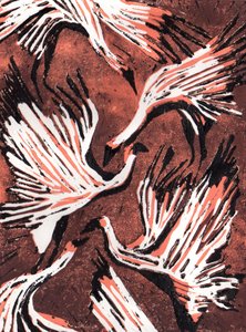Flamants roses 2, 2021