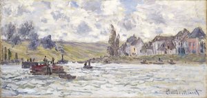 Le village de Lavacourt, 1878