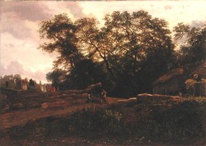 Le bord de la forêt, fin des années 1830