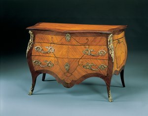 Commode rococo, milieu du 18e siècle