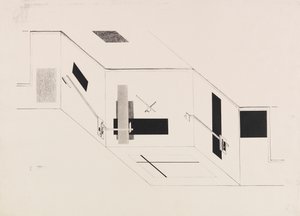 La salle Proun. Feuille 5 du portfolio I Kestner, 1923
