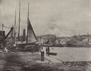 Chargement de pierre à Kiama, Nouvelle-Galles du Sud