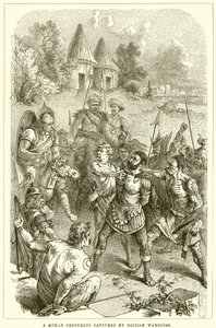 Un centurion romain capturé par des guerriers britanniques