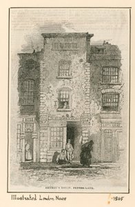 La maison de John Dryden, Fetter Lane