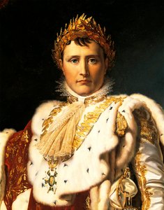 Napoléon Bonaparte en robes impériales, par François Baron Gérard (1770-1837) vers 1805