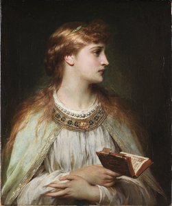 Ophelie - Portrait du personnage de la pièce de théâtre "Hamlet" de William Shakespeare