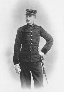 Ernest Duchesne en tant que Major de deuxième classe de Médecine dans le Deuxième Régiment de Hussards de Senlis, 1897