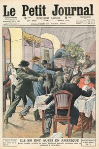 Bandits dans un restaurant à New York