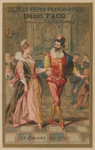 Danser la Pavane, 16ème siècle