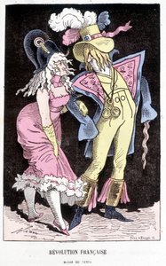 Mode sous la Révolution française - dans « Histoire de France Tintamarresque » par Touchatout
