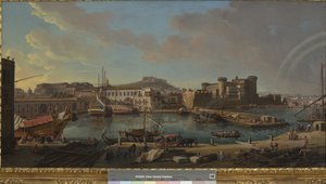 Le quai de Naples, 1711