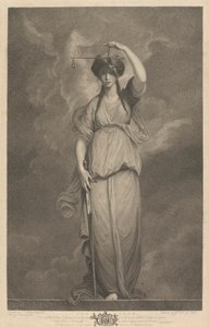 Fenêtre ouest de la chapelle, New College Oxford : Les Vertus - Justice