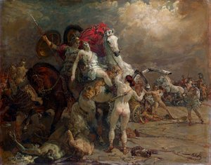 La guerrière blessée Camille