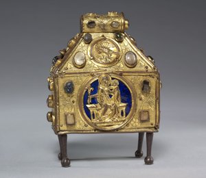 Reliquaire en forme de bourse, c.1320