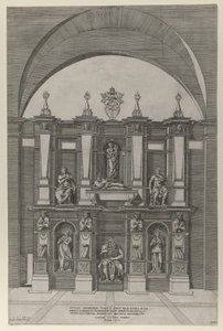 Speculum Romanae Magnificentiae : Sépulcre de Jules II, 1582