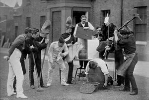 La peine extrême de la loi de la salle des casernes des Royal Horse Guards, 1896