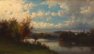 Paysage près de Granby, Connecticut, vers 1870
