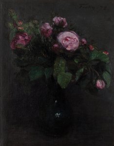 Vase avec des roses 1872