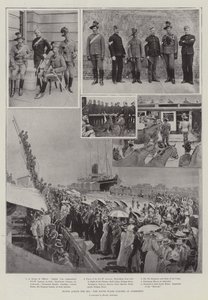 Mains à travers la mer, Lancers de Nouvelle-Galles du Sud à Aldershot