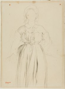 Étude pour un portrait de Marguerite de Gas