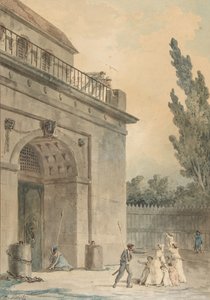 Visiteurs quittant une prison, 1794-95