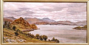 Regardant hors de Loch Corrie, 27 août 1885