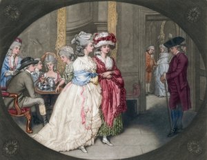 La promenade à Carlisle House, 1781 - John Raphael Smith