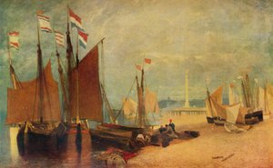 Bateaux hollandais au large de Yarmouth, Prises pendant la guerre, c1823