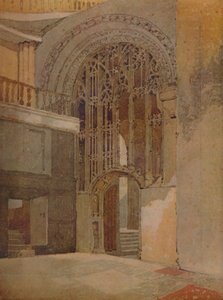 Dans la cathédrale de Norwich, 1923