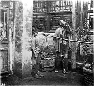 Chine, cri du marchand, vers 1870