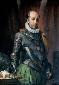 Portrait de Luis de Requesens y Zúñiga (1528-1576), homme politique catalan, gouverneur des Pays-Bas espagnols