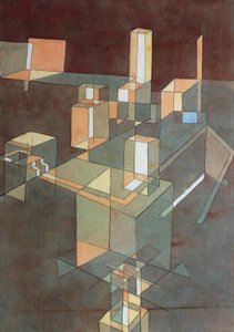 Ville italienne par Paul Klee (1879-1940)