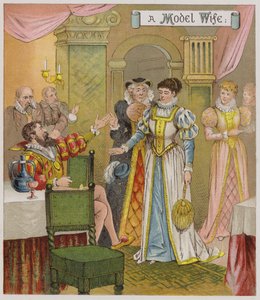 Illustration pour La Mégère apprivoisée