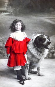 Carte postale française, vers 1900