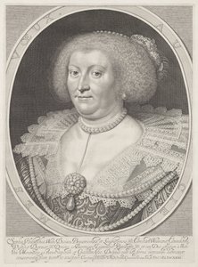 Portrait de Sophie Hedwige de Brunswick-Wolfenbüttel