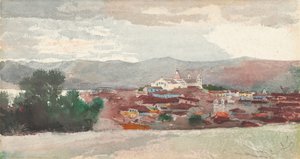 Vue de Santiago de Cuba, 1885