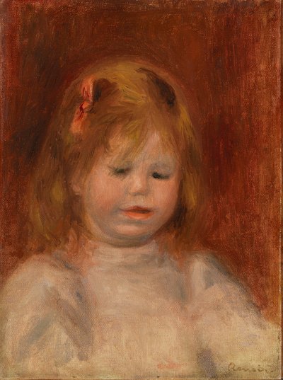 Portrait de Jean Renoir - Pierre Auguste Renoir